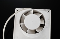 Ventilateur d'extraction mural pour salle de bain, 4 pouces (100 mm), en plastique ABS, avec moteur en cuivre pur, pour toilettes et douche