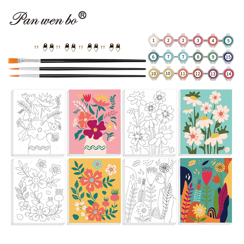 Pintura por números para niños de 8 a 12 años, manualidades para niños de 4 a 8 años | Pintura al óleo por números para principiantes para decoración de pared (9.64 Pintura por números para niños de 8 a 12 años, manualidades para niños de 4 a 8 años | Pintura al óleo por números para principiantes para decoración de pared (9.64