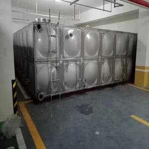 ถังเก็บน้ำขยายตัวสแตนเลสอุตสาหกรรมสำหรับหอทำความเย็น ป้องกันการกัดกร่อนและรักษาความร้อน - Product Image 4