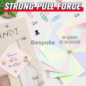 Épingles magnétiques personnalisées avec logo, puissantes, en métal, <span class=keywords><strong>pour</strong></span> affichage au bureau et <span class=keywords><strong>tableau</strong></span> blanc, double niveau, crochet magnétique adhésif mural - Product Image 6