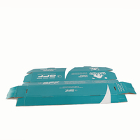 Boîte de golf personnalisée, logo couleur personnalisé imprimé, boîte d'emballage en papier kraft ondulé pliable avec impression extérieure