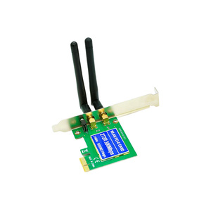 Adaptateur Wifi PCIE RTL8192E <span class=keywords><strong>WiFi4</strong></span> 300 Mbps, carte réseau sans fil avec antenne 3dBi, compatible avec Windows Win7/10/11 - Product Image 1