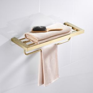 <span class=keywords><strong>Ares</strong></span> Idealex en Existencia, Portarrollos de Papel Higiénico y Toallero de Acero Inoxidable con Acabado Dorado Cepillado para Hotel y Baño - Product Image 3