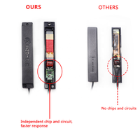 Alarme de Voiture avec Télécommande, Recherche de Voiture, Démarrage et Arrêt Automatique à un Bouton, Système d'Entrée sans Clé, Kit de Démarrage à Distance Intelligent UTE 1000A
