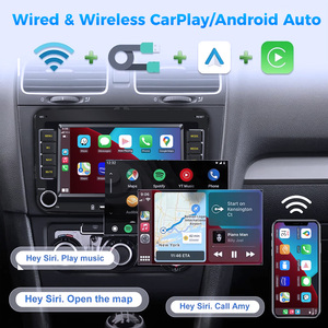 Autoradio Android 14 GEARELEC 2 Din GPS WiFi Carplay Lecteur multimédia pour Volkswagen Skod Octavia Golf 5 6 Touran Passat Polo J - Product Image 4