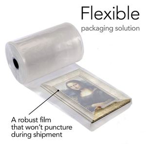 Rollo de Tubo de Polietileno LDPE Transparente Personalizado Directo de Fábrica, Bolsas de Embalaje de Plástico de Grado Alimenticio Termosellables con Refuerzo para Uso Industrial y Seguridad - Product Image 3