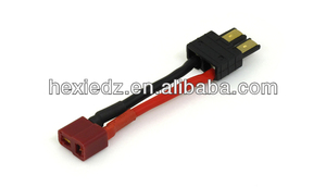 Trx Nam để <span class=keywords><strong>deans</strong></span> <span class=keywords><strong>t</strong></span> cắm kế<span class=keywords><strong>t</strong></span> nối nữ pin Adapter Cáp cho <span class=keywords><strong>RC</strong></span> LiPo pin - Product Image 3