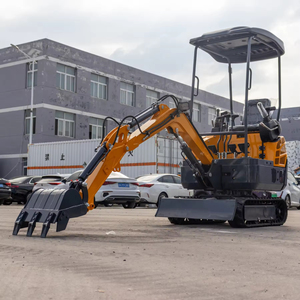 Sơn Đông Mini Máy xúc nhà máy Trái Đất di chuyển máy móc 1500kg ht15pro nhỏ Micro mini Máy xúc với kèm theo cab - Product Image 1