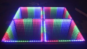 Vente flash : Lumières de scène pour sols de mariage, Abyss, salle de jeux pour enfants, <span class=keywords><strong>garage</strong></span>, lumières de piste de danse LED 3D pour bar, concert, DJ - Product Image 2