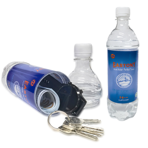 Bottiglia d'acqua nascosta sicura per oggetti di valore con 3 diversi scomparti con uno centrale per nascondere oggetti di valore-nascondiglio - Product Image 1