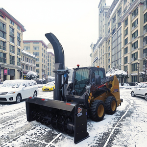 Chargeur en acier de dérapage au meilleur prix avec souffleuse à neige à vendre équipement de déneigement - Product Image 2