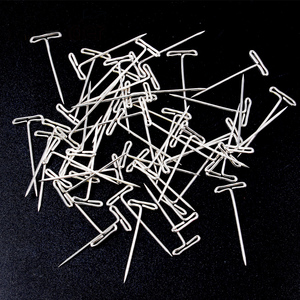 Aiguilles en T de 38 mm en acier inoxydable et plastique, <span class=keywords><strong>prix</strong></span> d'usine en gros, outil de coiffure pour la confection de perruques - Product Image 4