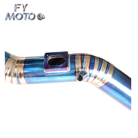 Entrada de aire frío de alto flujo azul titanio para BMW 2015-2019 F80 F82 M3 M4