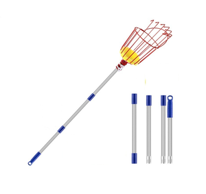 Perche télescopique légère en aluminium et acier inoxydable de 1,6 m à 5,6 m pour cueilleur de fruits avec panier, vente en gros personnalisée - Product Image 1