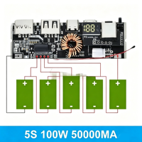 Module BMS de protection de batterie au lithium 3S 4S 5S à charge rapide PD 65W pour pack de batteries DIY et batterie externe