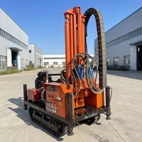 Machine de forage de puits profonds portable la plus vendue 100m 150m 200m 300m, machine de forage de trous de sondage, machine de forage de roche personnalisée