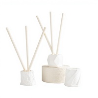 Nouveaux bâtons de diffuseur de fibre de roseau longue durée avec huiles essentielles sans ensembles de diffuseurs de parfum d'arôme liquide