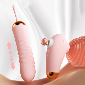 Jouet sexuel amélioré avec 10 dildos vibrants à succion et à poussée, vibrateur portable à télécommande, jouets sexuels pour adultes pour <span class=keywords><strong>couple</strong></span> féminin - Product Image 3