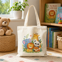 Sac fourre-tout en toile réutilisable avec logo personnalisé blanc/beige 35x40cm, impression sérigraphique, sac à main pour extérieur, cadeaux promotionnels pour entreprises