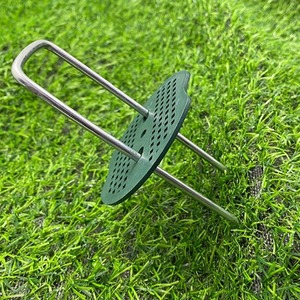 Clous de fixation en acier galvanisé en U, anti-rouille, pour fixer les bâches anti-mauvaises herbes et les toiles de paillage - Product Image 5