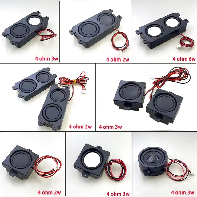 Mini ultra-thin Speaker4Ohm 2W / 4Ohm 3W /4 Ohm 6W Cavity Speaker Parts Full Range Cavity Horn Small SpeakerAdvertisement TV Set