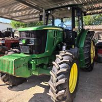 Tracteur agricole d'occasion John 6B1204, 120 CV, moteur diesel 4 cylindres, en bon état, pour exportations mondiales de tracteurs agricoles d'occasion