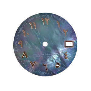 28.5Mm Tự Động Phong Trào Vương Miện 3.0 3.8 Đồng Hồ Mặt Thép Không Gỉ Kim Loại Đồng Hồ Quay Số Với Chữ Số Ả Rập Nh35 Nh36 - Product Image 5