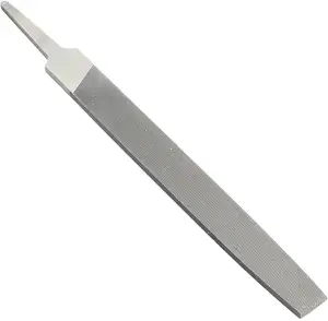 8 Inch Double Cut Teeth High Carbon Steel Flat Medium Cut File for Shaping Metal