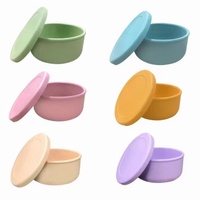 Odm Snack 100% en Silicone de qualité alimentaire, nouvelle taille, tasse pour bébé avec couvercles, tasse en paille d'eau pour enfants en bas âge