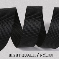 Ceinture tactique de randonnée en sangle résistante, ceinture tactique robuste à boucle métallique à dégagement rapide