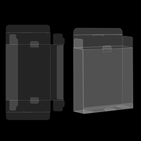 Boîtier Double Disque Protection Étui Compatible avec Jeux PS1 Doubles & Musique Double CD Boîtier NTSC Standard
