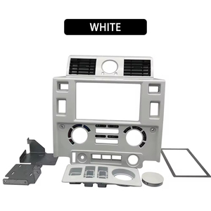 แผงหน้าปัดแบบ Double Din สำหรับ Land Rover Defender 90/110 รุ่น<span class=keywords><strong>เก่า</strong></span> อุปกรณ์ตกแต่งภายใน สีดำ <span class=keywords><strong>แด</strong></span>ง ขาว ฝาครอบแผงหน้าปัด<span class=keywords><strong>รถ</strong></span>ยนต์ Defender รุ่น<span class=keywords><strong>เก่า</strong></span> - Product Image 5