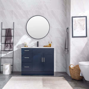 Mueble de <span class=keywords><strong>Baño</strong></span> de <span class=keywords><strong>Diseño</strong></span> Italiano Personalizado de Lujo con <span class=keywords><strong>Diseño</strong></span> Acanalado, Lavabo Doble, Espejo Inteligente <span class=keywords><strong>para</strong></span> Hoteles - Product Image 1