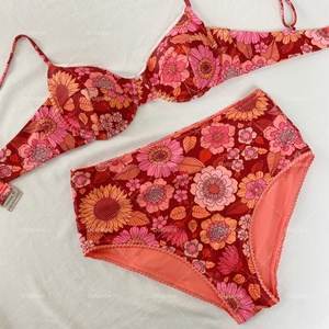 Traje de Baño de Dos Piezas con Estampado 3D Personalizado de Alta Calidad, Bikini Triangular con Tiras para Mujer, Tallas Grandes, Fabricante de Trajes de Baño - Product Image 1