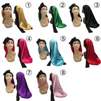 Sacs en satin, sacs en soie pour extensions capillaires, étiquettes et marqueurs personnalisés pour cheveux, bonnets en satin, boîtes et sacs d'emballage pour cheveux