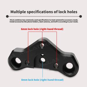 Prix usine Top Qualité Xilla Multifonctionnel En Alliage D'aluminium Moto Guidon Montage Base Pour Sym Drg 2024 Gen-2 Drgbt - Product Image 4