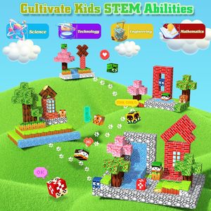 150 món đồ chơi xếp hình từ tính 3D Thế giới Rừng, bán buôn, giá rẻ, chất liệu nhựa, đồ chơi giáo dục cho trẻ em, đóng gói theo bộ - Product Image 5