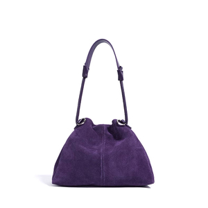 Aangepaste Paarse Suède Emmer Tas Fabriek-Oem/Odm & Bulk Groothandel Leverancier - Product Image 4