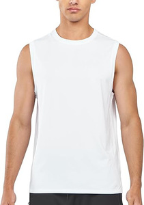 Camiseta sin mangas de entrenamiento para <span class=keywords><strong>hombre</strong></span>, camisetas sin mangas para correr, camiseta de natación de entrenamiento físico de secado rápido, <span class=keywords><strong>chaleco</strong></span> deportivo informal para <span class=keywords><strong>hombre</strong></span> al aire libre - Product Image 2