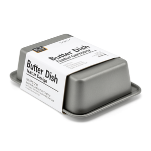 Plateau à beurre Natur Design fabriqué en Allemagne 10x7x5 cm avec revêtement antiadhésif pour usage en cuisine - Product Image 2