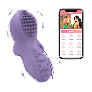Kablosuz vajina mastürbasyon vibratör g-spot kadın seksi çiftler flört giymek akıllı telefon kontrolü giyilebilir vibratör - Product Image 3