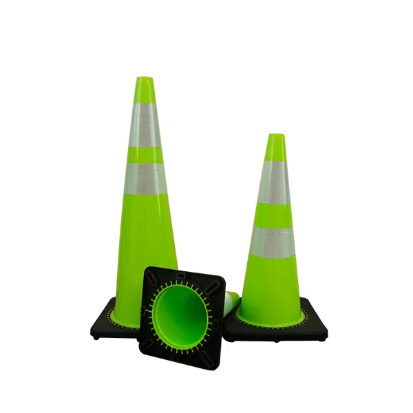 Cones de borracha especiais para construção de tráfego de segurança de aviso na estrada