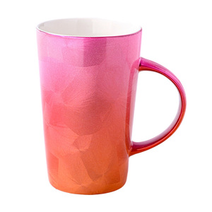 Gradient Ceramic Mug Large Capacity Modern Design Porcelain Mug For Presents - Product Image 1