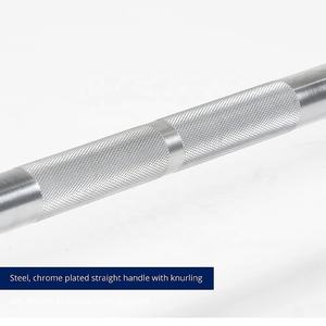 <span class=keywords><strong>Barra</strong></span> de Pesas <span class=keywords><strong>Fija</strong></span> de Goma al por Mayor, <span class=keywords><strong>Barra</strong></span> de Acero para Curl, Recubrimiento de Cromo, Pre-Pesada, Recta con Hierro Fundido - Product Image 2