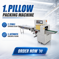 Machine d'emballage automatique de coussins pour sacs en plastique – Comptage et remplissage haute précision, emballage multifonctionnel