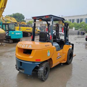 Chariot élévateur à fourche à moteur thermique 5 tonnes certifié CE, matériel de construction, conforme EPR France (Emballage) et VerpackG - Product Image 3