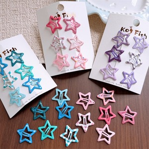 Set di 6 fermagli <span class=keywords><strong>per</strong></span> <span class=keywords><strong>capelli</strong></span> coreani a forma di stella color caramella <span class=keywords><strong>per</strong></span> bambine, graziosi fermagli in metallo <span class=keywords><strong>per</strong></span> frangia, <span class=keywords><strong>per</strong></span> feste e uso quotidiano, accessori <span class=keywords><strong>per</strong></span> <span class=keywords><strong>capelli</strong></span> - Product Image 1