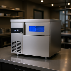 Machine à glaçons commerciale Vevor, 265 lb/24h, acier inoxydable, plug and play, équipement de cuisine électrique - Product Image 2