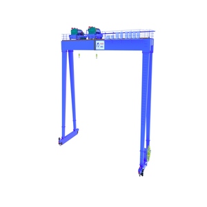 Grue mobile à <span class=keywords><strong>portique</strong></span> de 10 tonnes pour charges lourdes, à double poutre, pour intérieur/extérieur, chargement/déchargement, 10 m – Fournisseur Fabricant - Product Image 5