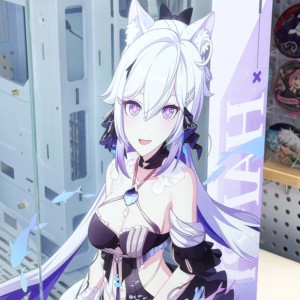 Nhà Máy bán hàng trực tiếp New honkai tác động 3 KIANA kasana chơi game trường hợp máy tính độ nét cao khắc Tempered Glass trường hợp - Product Image 3